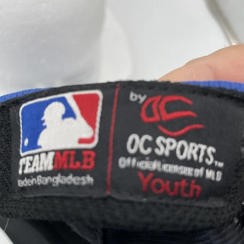 Blue OC Sports Team MLB Toronto Blue Jays Embroidered Adjustable Hat Cap Youth
